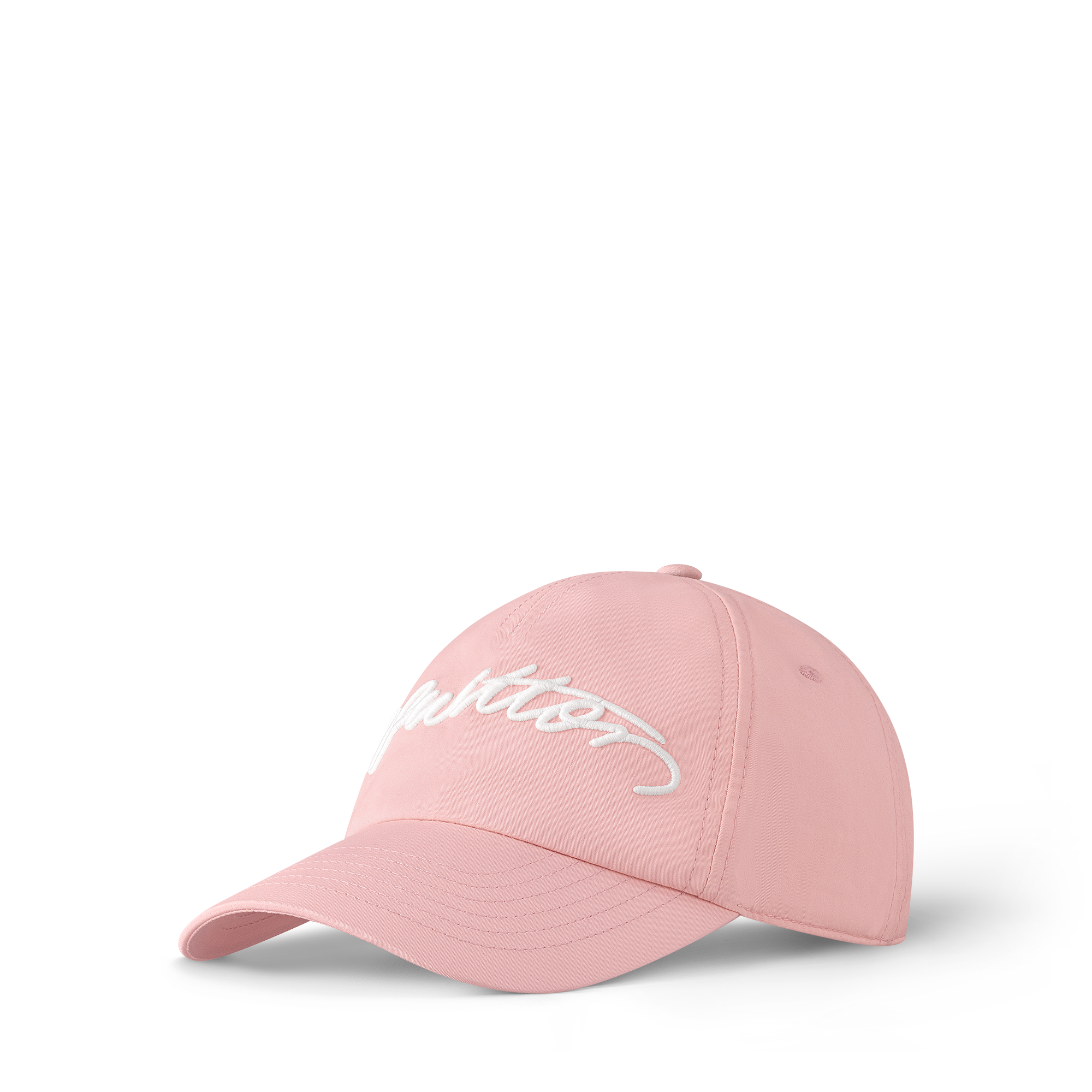 Louis Vuitton ピンクキャップ ルイヴィトン 2023SS ピンク ベースボールキャップ 帽子 LVロゴ